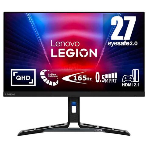 Lenovo Legion Monitor Gaming 27" Resolution 2560x1440 , 165Hz, R27q-30-67B4GAC1WW
