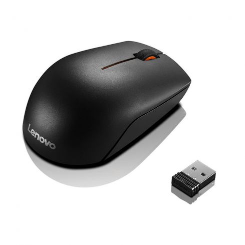 لينوفو 300 ماوس لاسلكي GX30K79401  - اسود