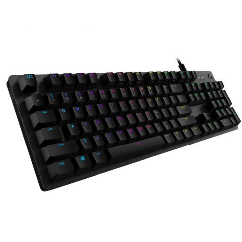 Logitech Wired Gaming Keyboard Carbon, Black - G512