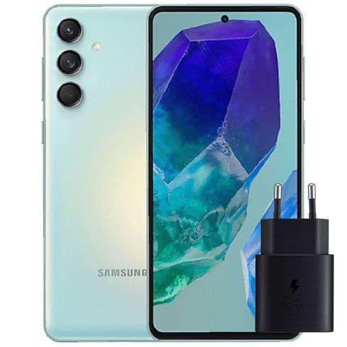 سامسونج جالاكسي M55 5G، رامات 8 جيجابايت ، 256 جيجابايت - أخضر