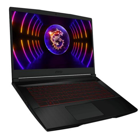 MSI Thin GF63 12UC Intel® Core™ i7-12650H 16GBRAM , 512 GB SSD , RTX 3050 , 15.6" FHD - Black