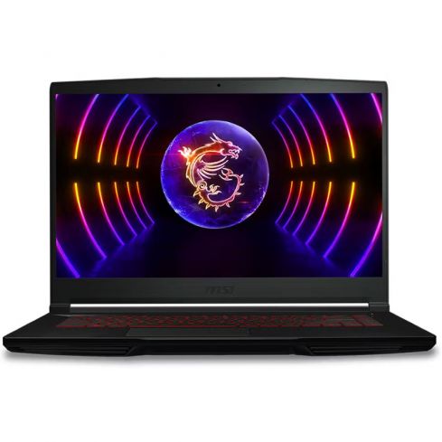 MSI Thin GF63 12UC Intel® Core™ i7-12650H 16GBRAM , 512 GB SSD , RTX 3050 , 15.6" FHD - Black