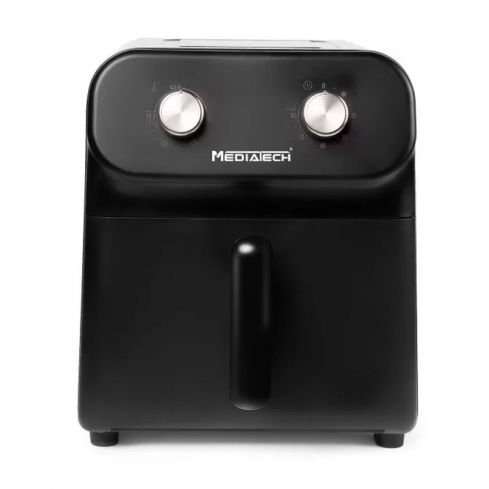 Media Tech Air Fryer 6 Liter 1700 Watt , Black - MT-AF34M