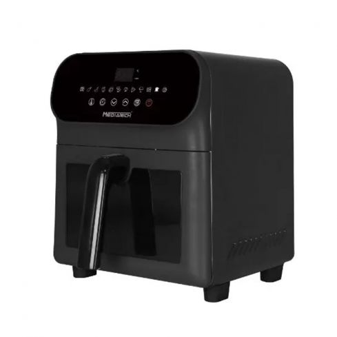 Media Tech Digital Air Fryer 6 Liter 1700 Watt , Black - MT-AF35D