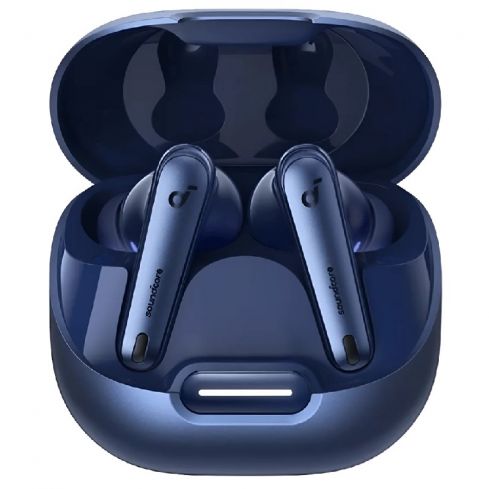 Anker Soundcore Liberty 4 NC Wireless Earbuds, A3947H31 - Blue