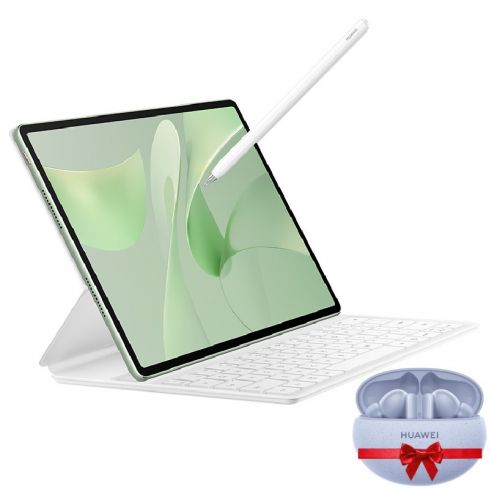 Huawei Matepad 12X 12GB Ram, 256GB - Greenery With Smart Keyboard + Huawei Buds 5i + Pencil Free Gift