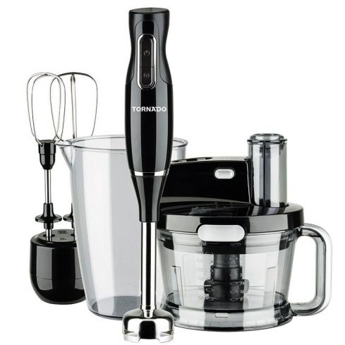 Tornado Hand Blender 1000 Watt, Food Processor, Whisk, THB-1000MKL -  Black