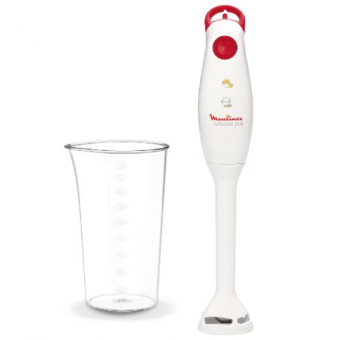 Moulinex Turbomix Plus Hand Blender, 350 Watt, DD1011EG - White