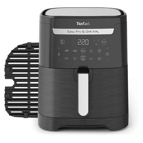 Tefal Easy Fry And Grill XXL Digital Air Fryer, 6.5 Liters, 1800 Watt, EY8018EG - Black