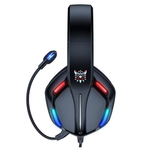 Onikuma X27 Professional Wired Gaming Headset, Microphone, LED Light - Black