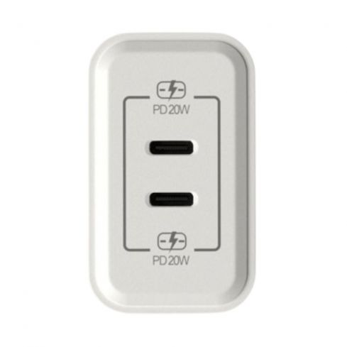 Momo Mini Fast Charger Turbo Fast 40W 066602 - White