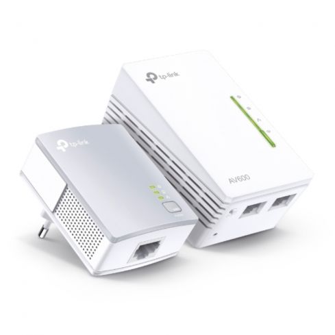 TP-Link AV600 Powerline Wi-Fi Kit, TL-WPA4220KIT - White
