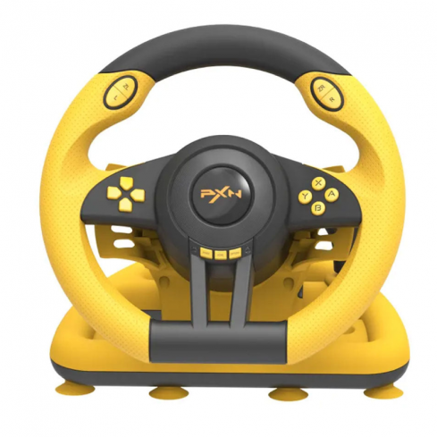 عجلة قياده PXN V3 PRO B-V3PRO-V02-2401 - أصفر وأسود