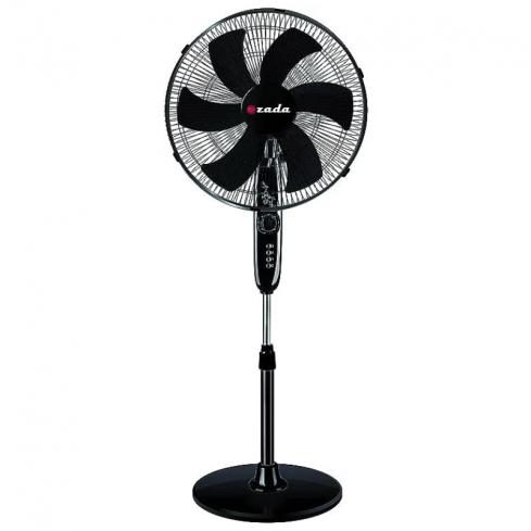 زادا مروحة ستاند، 20 بوصة، 68 واط، 3 سرعات، ZSF-205 - أسود