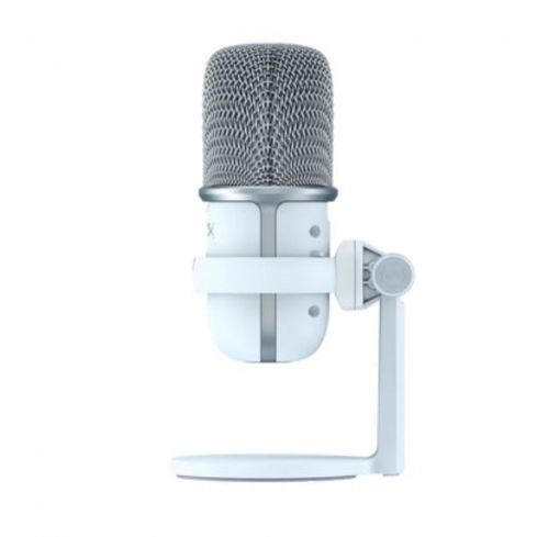HyperX Microphone USB With Clip Stand - White