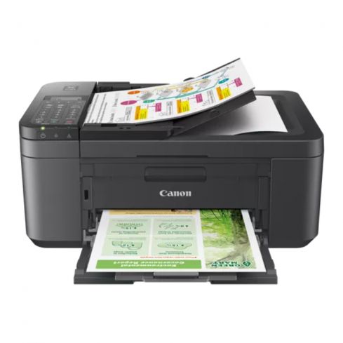 Canon Pixma TR4645 4-in-1 Wireless Inkjet Printer with ADF - Black