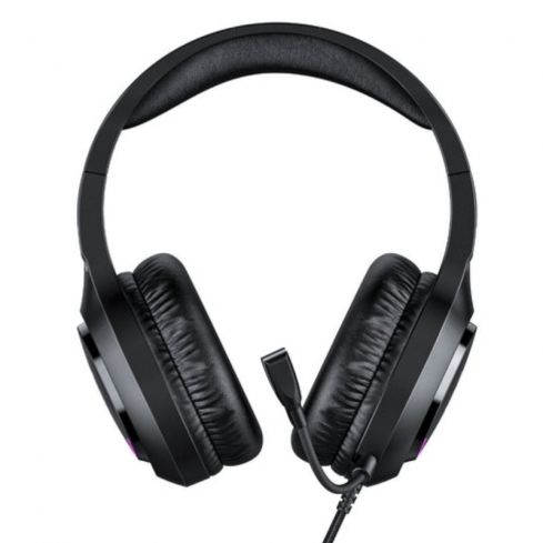 Onikuma X31 RGB Wired Gaming Headset with Noise Cancelling Microphone - Black