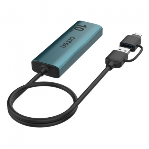  اونتن موزع  OTN-UCA611+ 5 في 2 USB 3.2 Gen2 4 منافذ 10 جيجابت في الثانية - أخضر