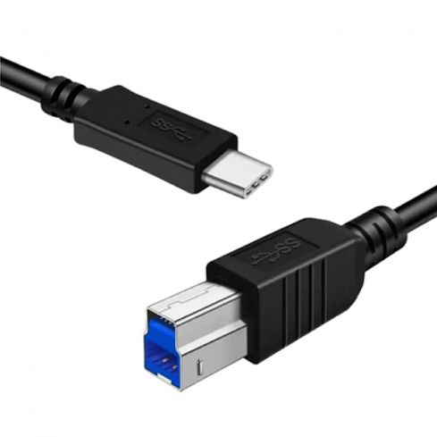  اونتن OTN-69006 كابل طابعة  Type-C إلى USB-B 3.0  - أسود