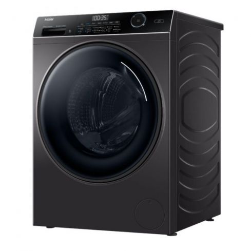 هاير غسالة ملابس تحميل أمامي 8 كجم، إنفرتر تكنولوچي، HW80-B14959S8TU1 - فضي غامق