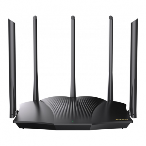 تيندا TX12 راوتر Pro WiFi 6 جيجابت VDSL مودم راوتر، AX3000 - أسود