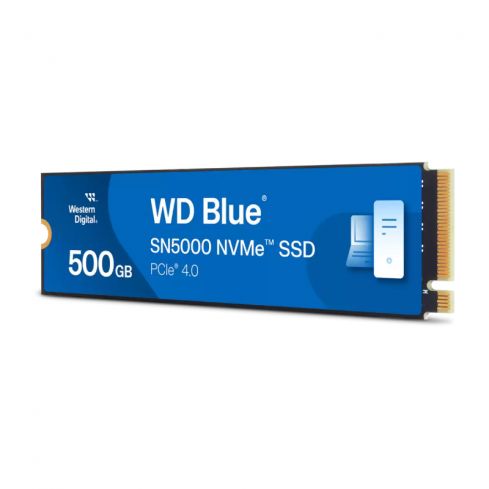 قرص SSD ويسترن ديجيتال WD Blue SN5000 NVMe سعة 500 جيجابايت - WDS500G4B0E