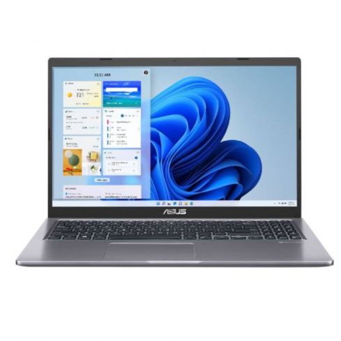 أسوس Celeron® N4020  X515MA-BR001W , رامات 4 جيجابايت ، 256 جيجابايت SSD , جرافيك UHD Graphics ، شاشة 15.6 بوصة HD ، وبندوز 11 - رمادي