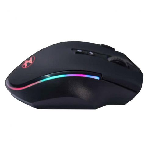 Techno Zone V-6 Wired Gaming Mouse - Black