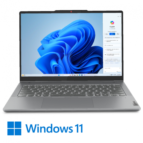 Lenovo IdeaPad 5i 2-in-1 Laptop Intel® Core™ 5 120U, 8GB Ram, 512GB SSD, Intel® Graphics, 14" WUXGA, Win11, 83DT0090ED - Luna Grey