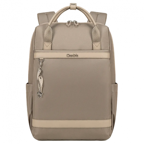 شانتريا CB00639 حقيبة كمبيوتر محمول نسائية متعددة الوظائف مقاس 15.6 بوصة - بيچ