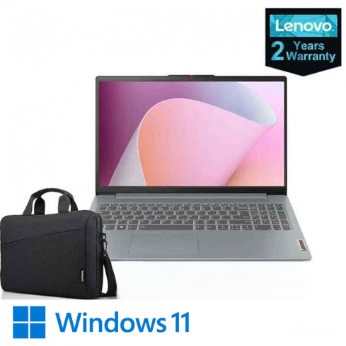 لينوفو Slim 3 83EM007VED انتل® كور™ i7-13620H رامات 16 جيجابايت ، 512 SSD ، جرافيك UHD ، ، شاشة 15.6 بوصة HD ، رمادي