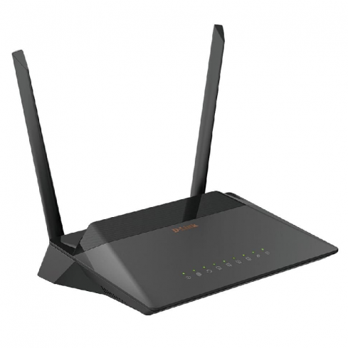 دي-لينك DSL-224 مودم راوتر لاسلكي N300 VDSL2/ADSL2+ - أسود