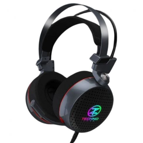 Techno Zone K 63 Wired Gaming Headphone - Black