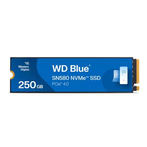 هارد تخزين داخلي ويسترن ديجيتال WD Blue SN580 NVMe سعة 250 جيجابايت