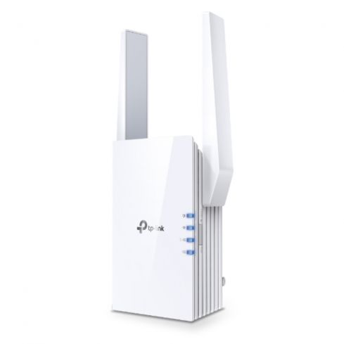 TP-Link RE705X Dual Band Wi-Fi 6 Range Extender, Up to 3.0Gbps AX3000 - White
