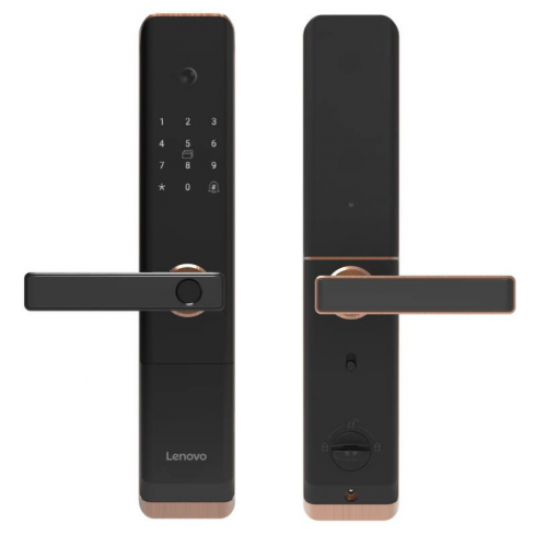 Lenovo Smart Door Lock E3 PRO - Red Bronze