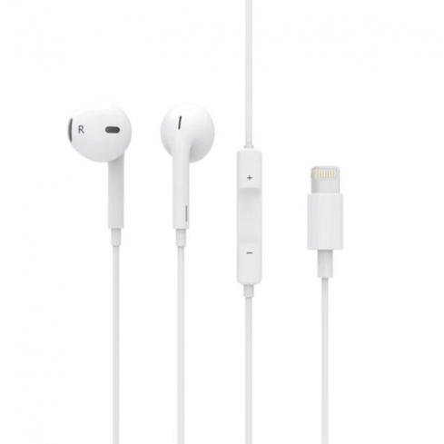 ووبو WE03 سماعة اذن لاسلكيه مع موصل iPhone / iPad – أبيض
