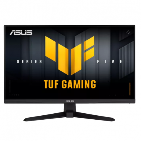 اسوس  TUF Gaming Series 5 - VG279QM5A شاشة الألعاب بقياس 27 بوصة، بدقة Full HD، مع لوحة Fast-IPS، معدل تحديث 240Hz – أسود