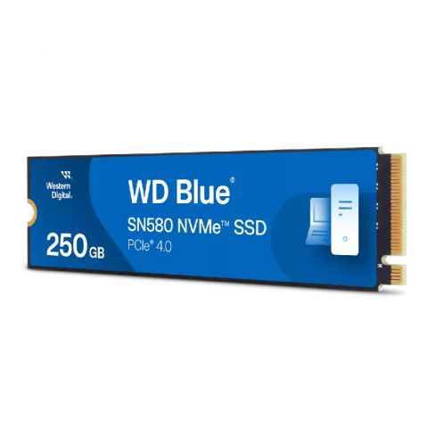 هارد تخزين داخلي ويسترن ديجيتال WD Blue SN580 NVMe سعة 250 جيجابايت