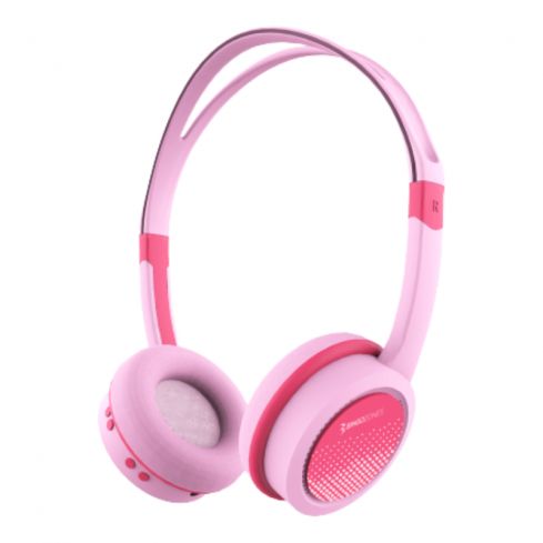 Bingo zones B19 85db Kids Bluetooth Headphones Wireless - Pink