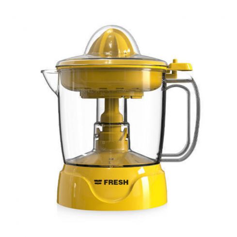 فريش عصارة برتقال طازجة سعة 1 لتر، 35 واط، FJU-35W-O - أصفر