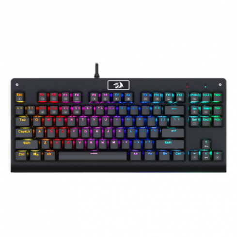 ريدراجون Dark Avenger K568  لوحة مفاتيح ألعاب ميكانيكية بإضاءة خلفية متعددة الألوان – أسود
