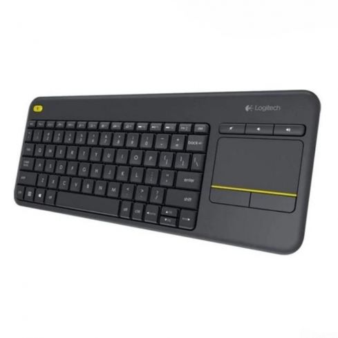 Logitech Wireless Touch Keyboard K400 Plus - Black