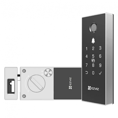 ايزفيز DL03 برو قفل باب ذكي - رمادي