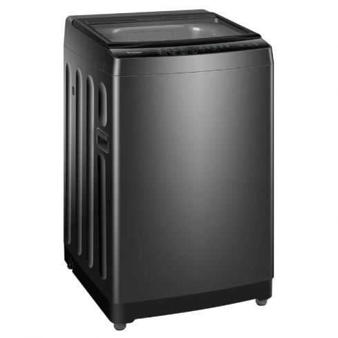 هاير غسالة ملابس تحميل علوي، 8 برامج، 10 كجم، HWM100-316S6 - فضي