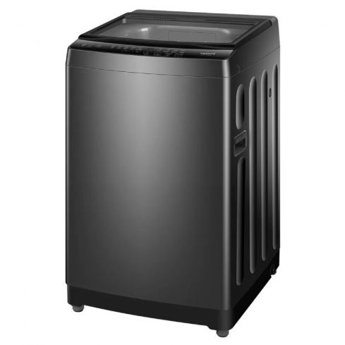 هاير غسالة ملابس تحميل علوي، 8 برامج، 10 كجم، HWM100-316S6 - فضي