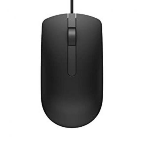 Dell MS116 Wired Optical Mouse - Black 