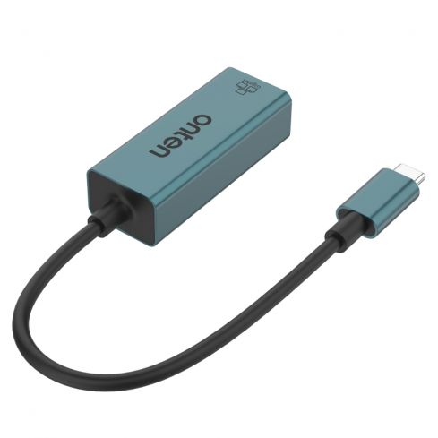 Onten OTN-9598 USB-C to Gigabit Ethernet Adapter - Green 