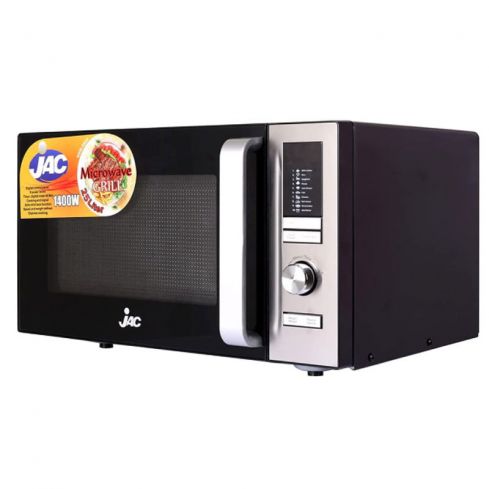 Jac Microwave With Grill, 25 Liter, 1400 Watt, Black - NGM-25D2