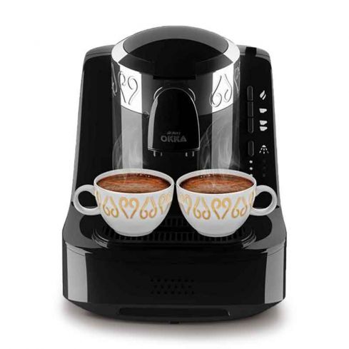 Okka Automatic Turkish Coffee Machine – Black/Silver - OK002